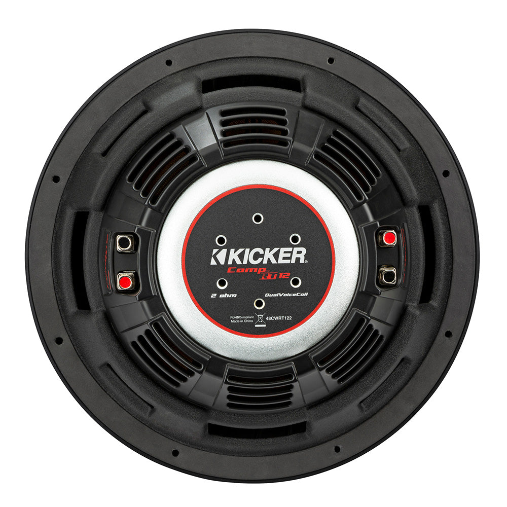 KICKER CompRT 12 Ultra Thin Subwoofer 2Ohm 48CWRT122