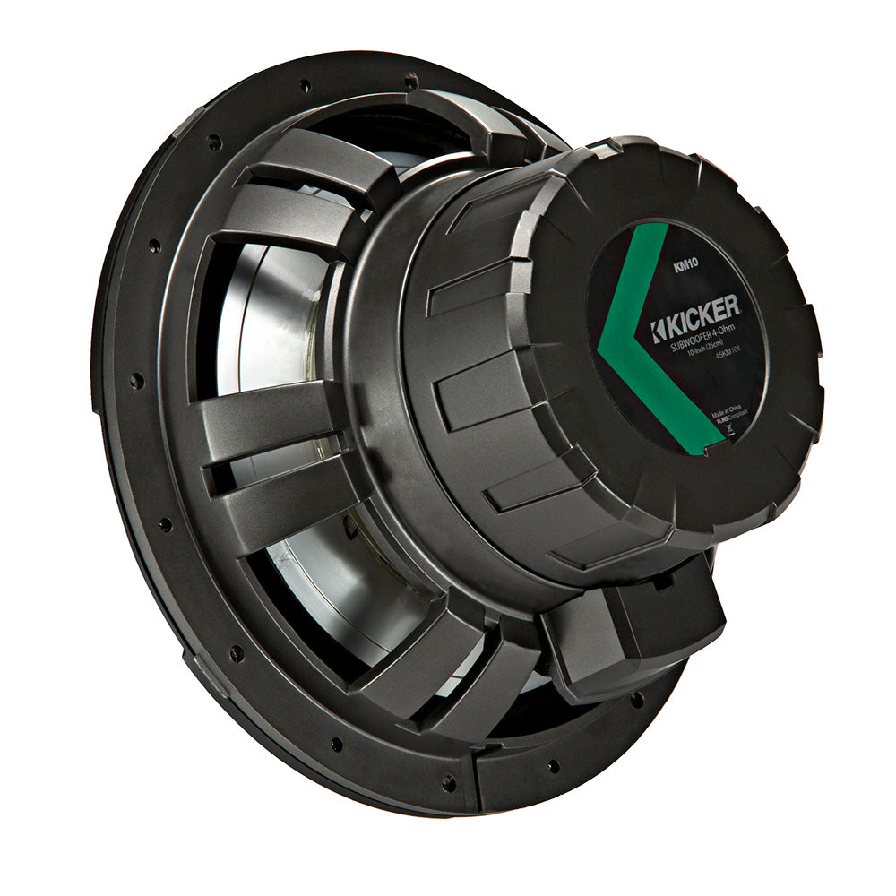 KICKER KMF10 10 WeatherProof Subwoofer for Freeair Applications 2Ohm 45KMF102