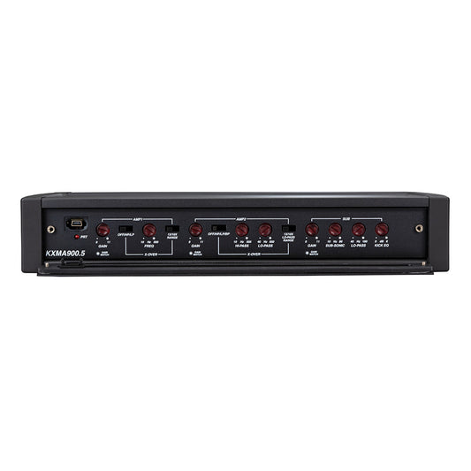 KICKER KXMA9005 4 x 125W 4Channel FullRange Class D Amplifier with 400W Class D Subwoofer Channel 48KXMA9005