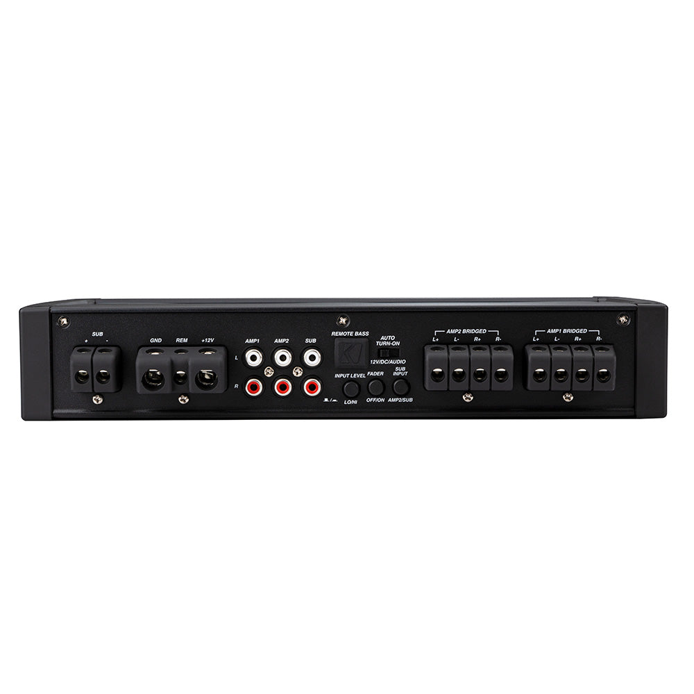 KICKER KXMA9005 4 x 125W 4Channel FullRange Class D Amplifier with 400W Class D Subwoofer Channel 48KXMA9005