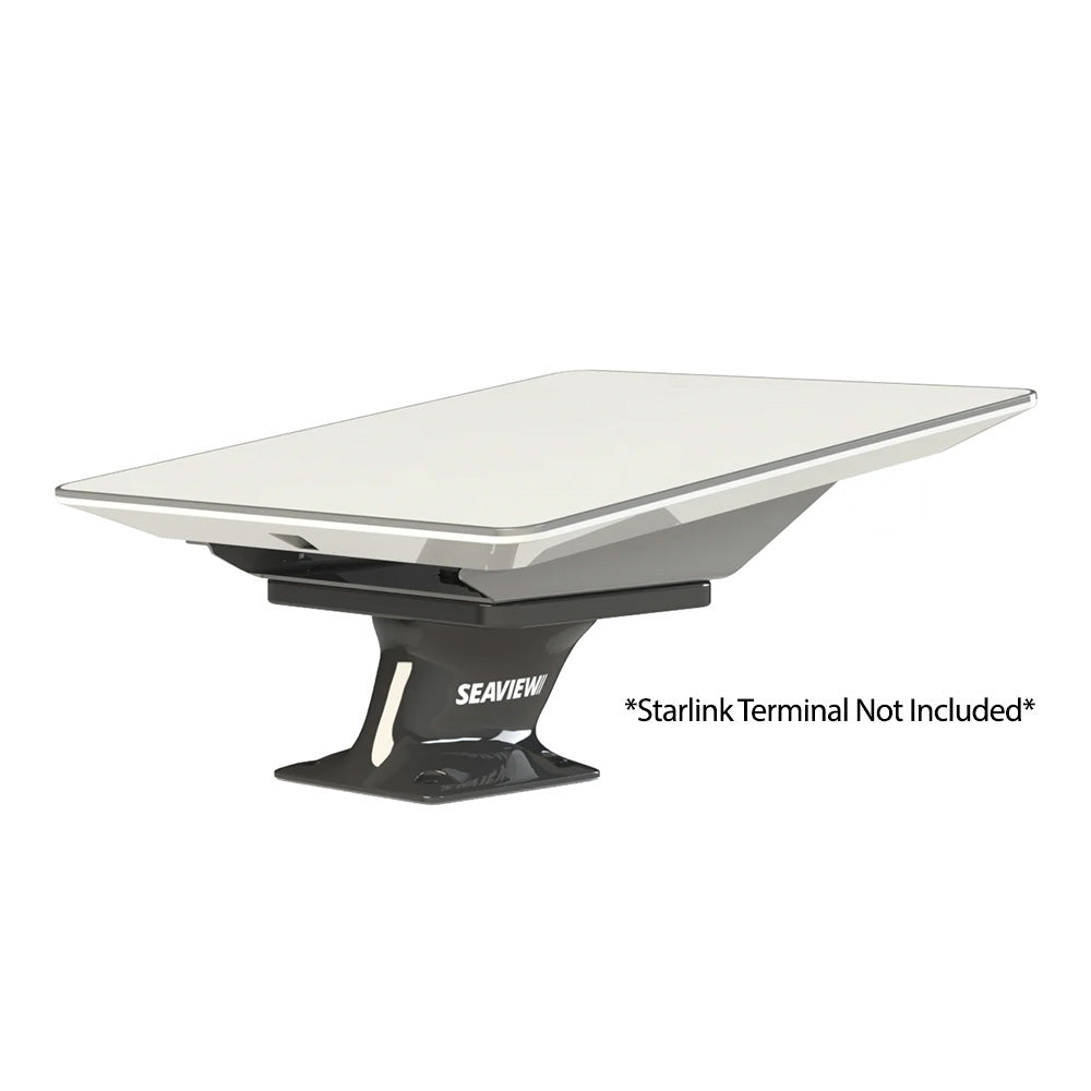 Seaview Starlink High Performance 5 Pedestal Mount wADASTLKA Starlink Top Plate Black ADASTLKABLKPMA57M1BLK