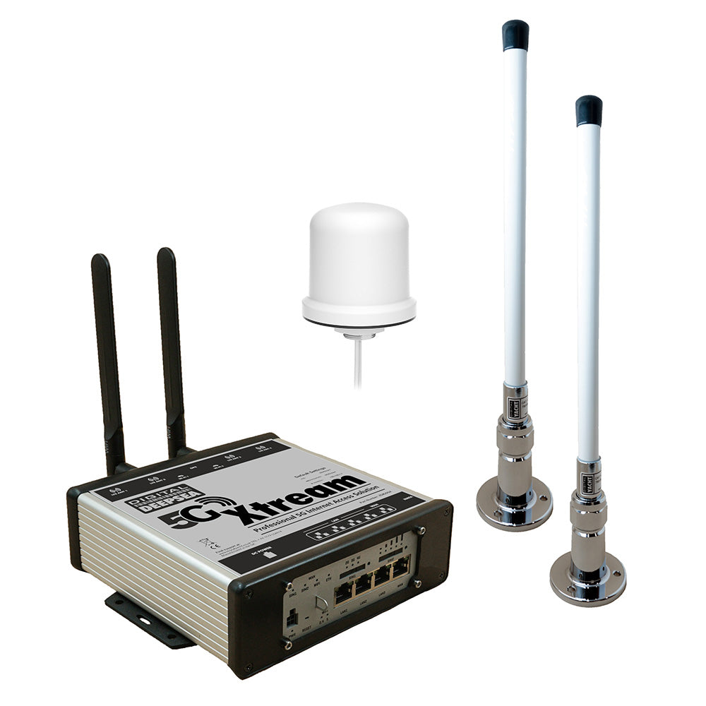 Digital Yacht 5G Xtream System w3 Antennas 7M Cable ZDIG5GX