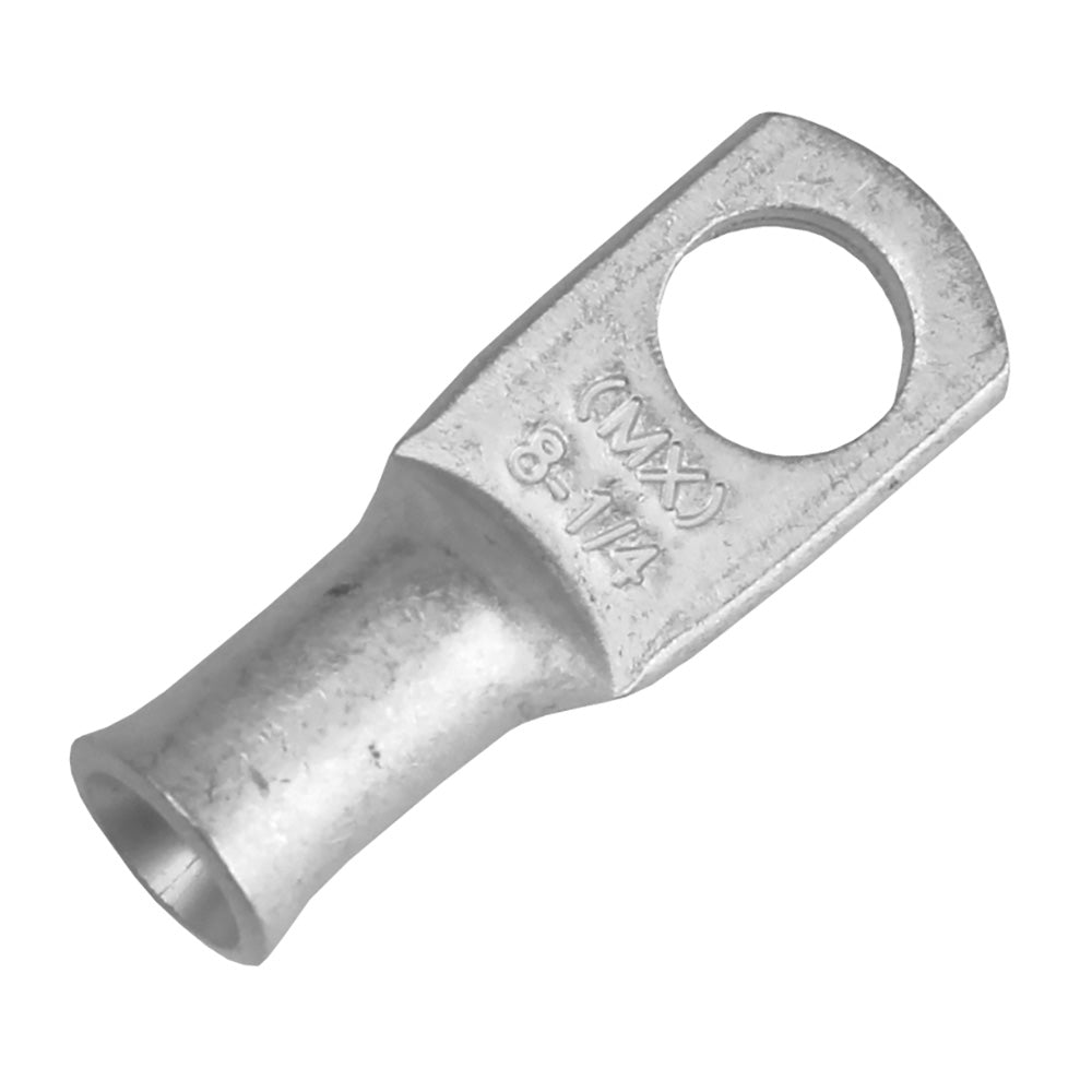 Pacer Tinned Lug 8 AWG 14 Stud Size 10 Pack TAE814R10