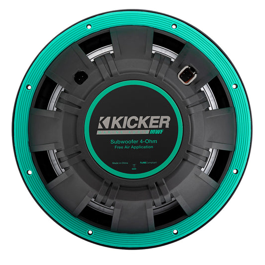 KICKER 12 Premium Marine Subwoofer fFreeAir Applications 4Ohm 51MWF124