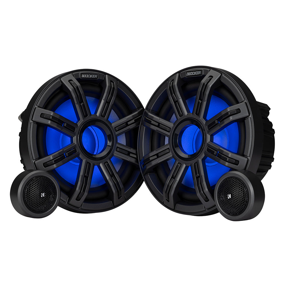 KICKER 8 Premium Marine Component Speakers 4Ohm 51MSS8