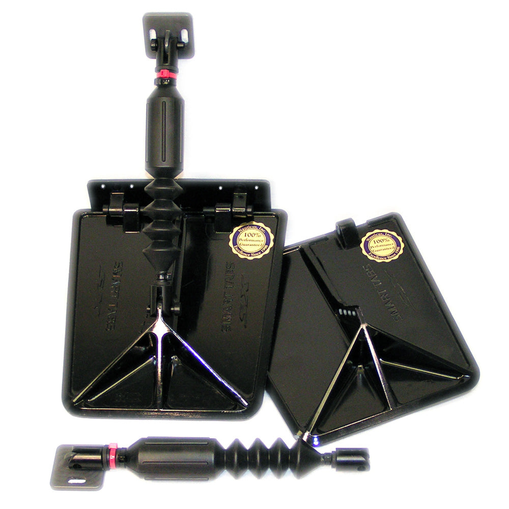 Lectrotab Smart Tab SX Composite Trim Tabs 95 x 10 f1820 Boat w150 240HP Black SX951080