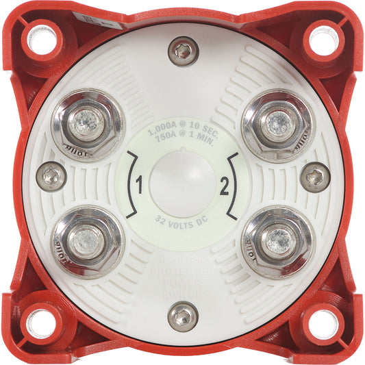 Blue Sea 5511E eSeries Dual Circuit Plus Battery Switch 5511E