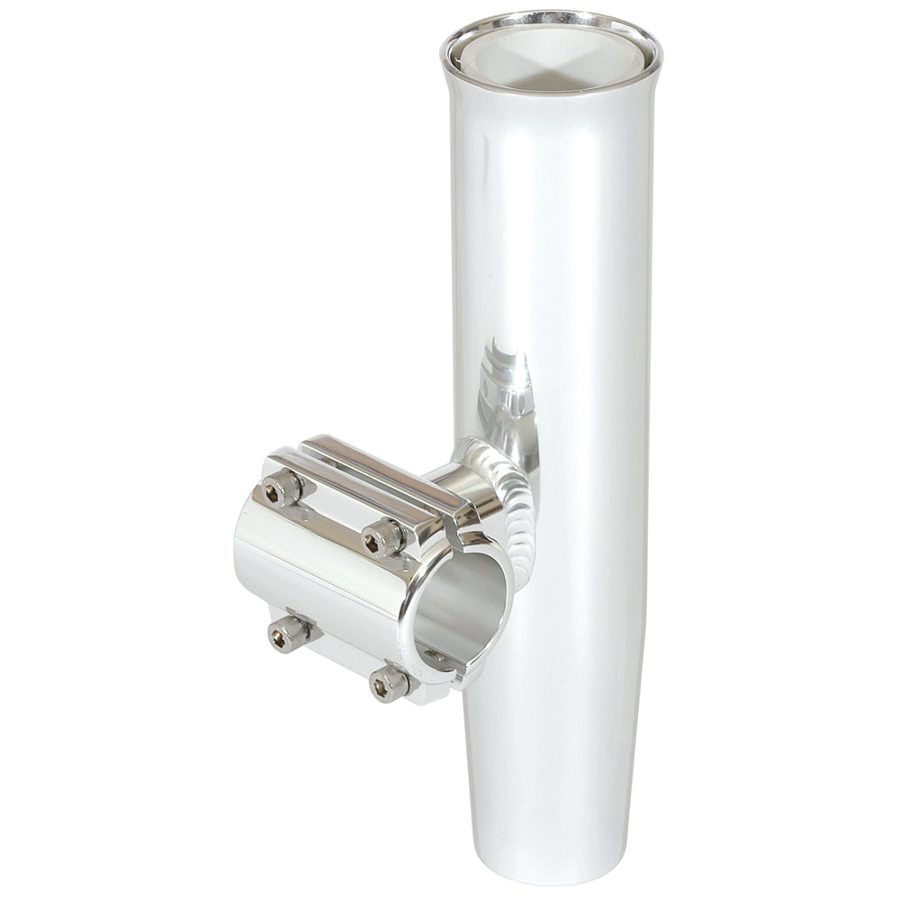 Lees ClampOn Rod Holder Silver Aluminum Horizontal Mount Fits 1315 OD Pipe RA5202SL
