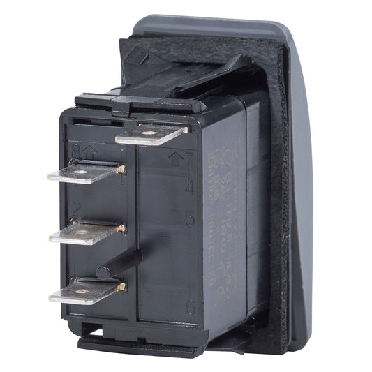 Blue Sea 7932 Contura II Switch SPDT Black ONOFFON 7932
