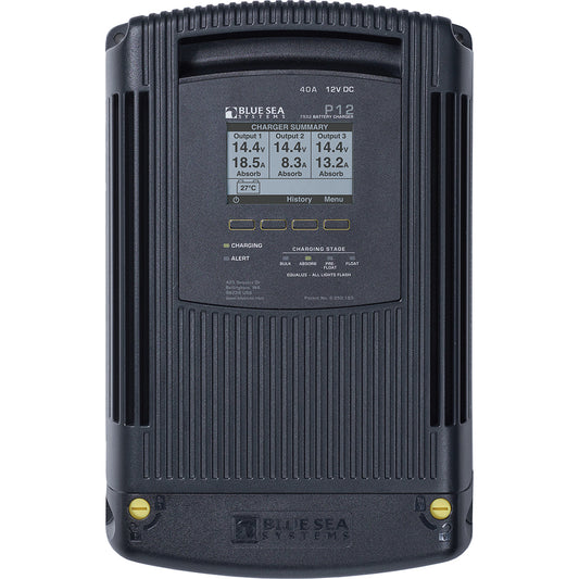Blue Sea 7532 P12 Gen2 Battery Charger 40A 3Bank 7532