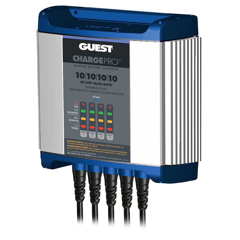 Guest OnBoard Battery Charger 40A 12V 4 Bank 120V Input 2740A
