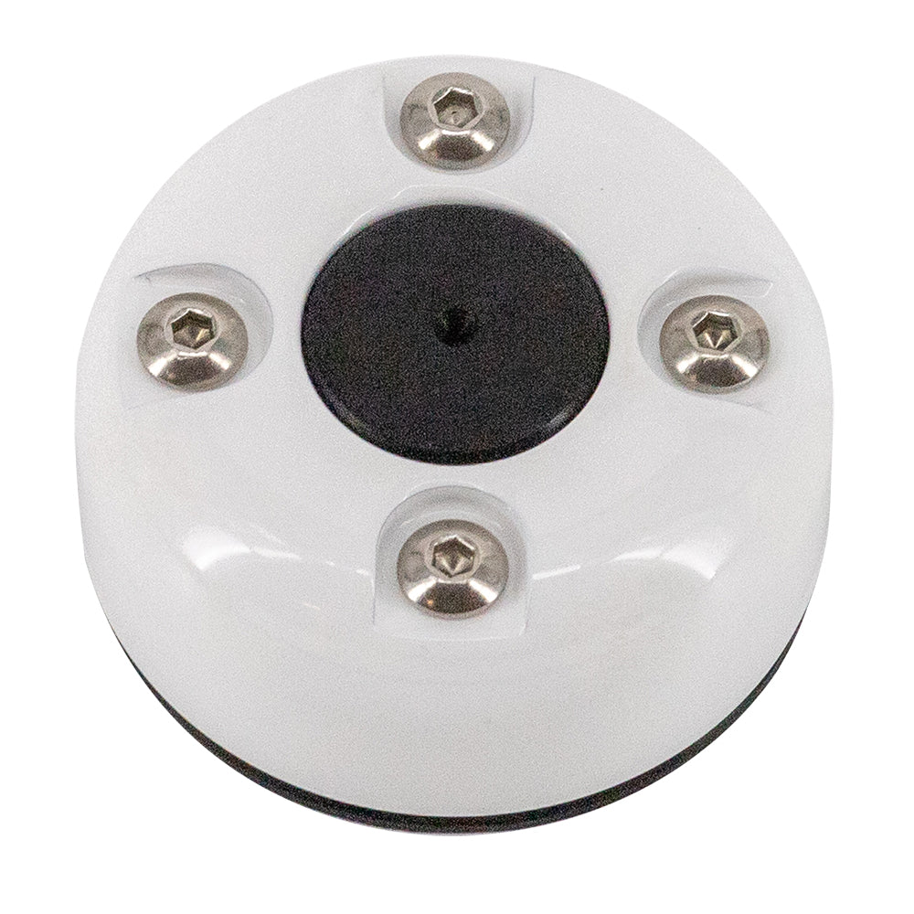 Seaview Cable Seal wCover White Powder Coated Stainless Steel fWire Up to 135mm053 CG20SW