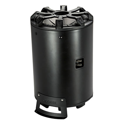 KICKER TB10 10 WeatherProof Subwoofer Enclosure wPassive Radiator  2Ohm 46CWTB102