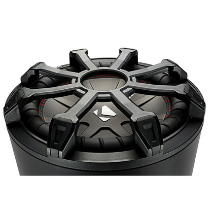 KICKER TB10 10 WeatherProof Subwoofer Enclosure wPassive Radiator  2Ohm 46CWTB102