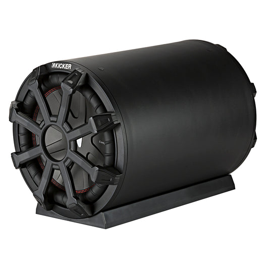 KICKER TB10 10 WeatherProof Subwoofer Enclosure wPassive Radiator  4Ohm 46CWTB104