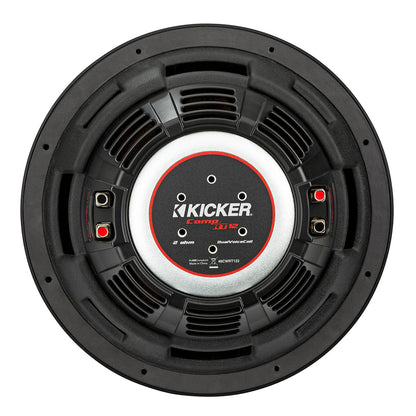 KICKER CompRT 12 Ultra Thin Subwoofer  2Ohm 48CWRT122