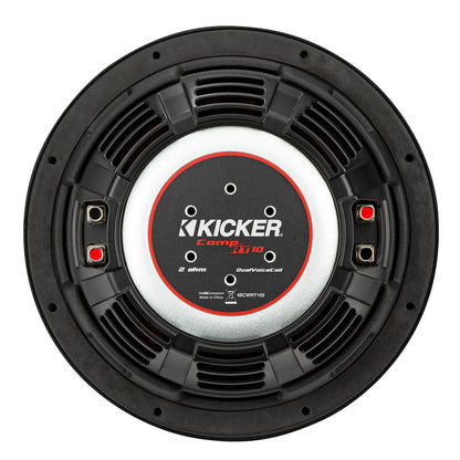 KICKER CompRT 10 Ultra Thin Subwoofer  4Ohm 48CWRT104