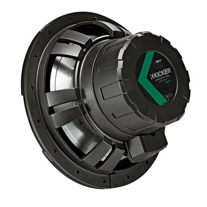 KICKER KMF10 10 WeatherProof Subwoofer for Freeair Applications  2Ohm 45KMF102