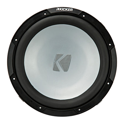 KICKER KMF10 10 WeatherProof Subwoofer for Freeair Applications  2Ohm 45KMF102