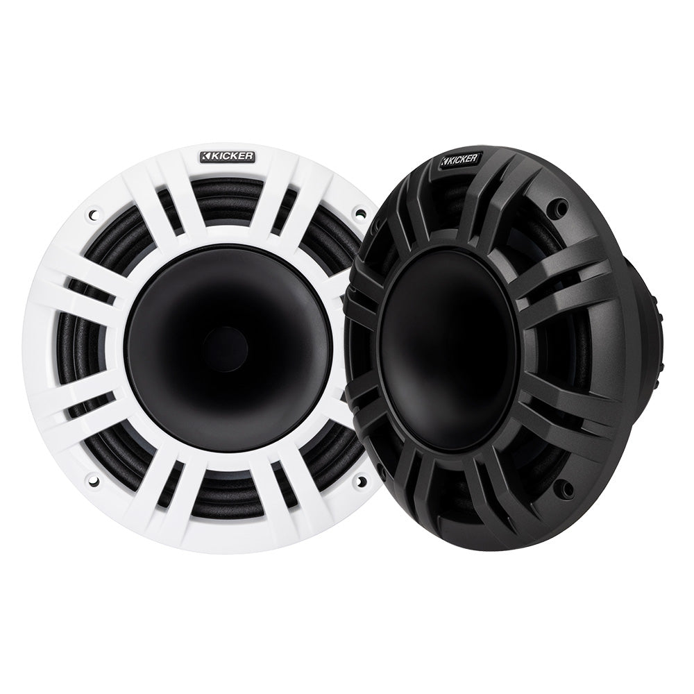 KICKER KMXL8 8 Horn Loaded Compression Speakers  4Ohm 48KMXL84