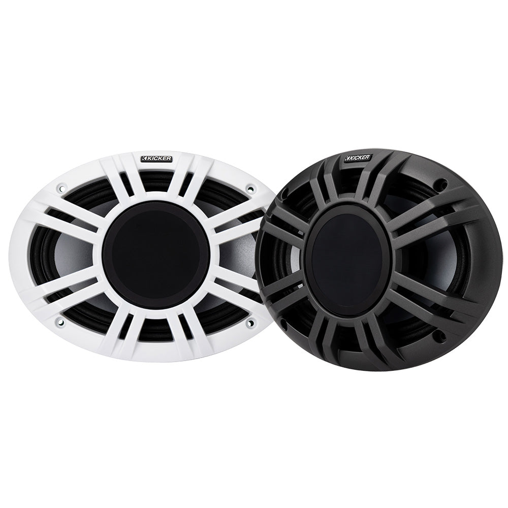 KICKER KMXL69 6x9 Horn Loaded Compression Speakers  4Ohm 48KMXL694
