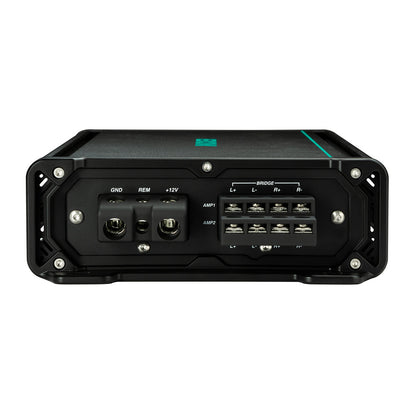 KICKER KMA6004 4 x 150W 4Channel WeatherResistant FullRange Amplifier 48KMA6004