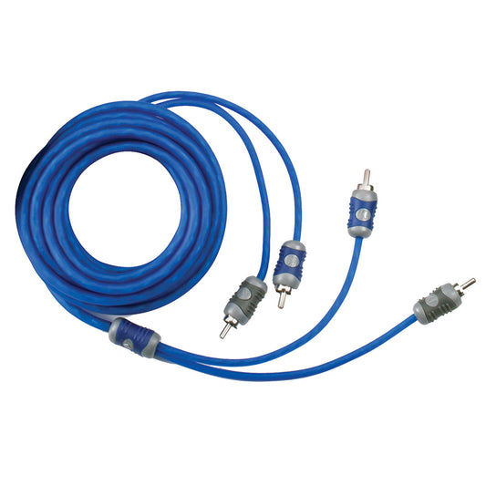 KICKER KSeries 2Channel RCA Interconnect  5M 46KI25