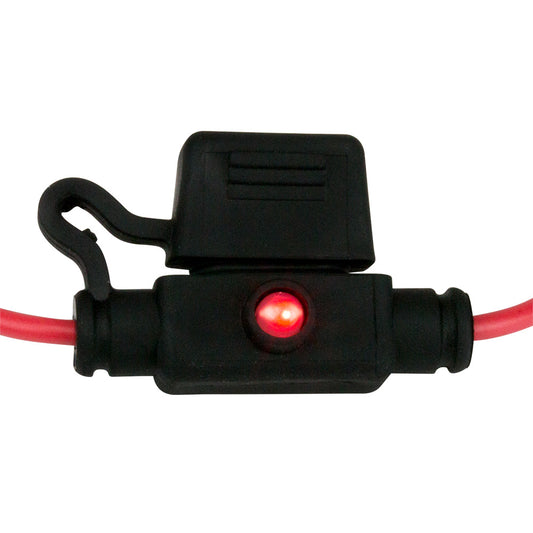 SeaDog ATM Mini Style Inline LED Fuse Holder  Up to 30A 4450971