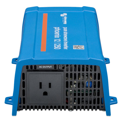 Victron Phoenix Inverter 12250  120V  VEDirect NEMA 515R  Single Outlet  200W PIN122510500