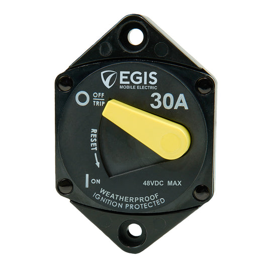 Egis 30A Panel Mount 87 Series Circuit Breaker 4707030