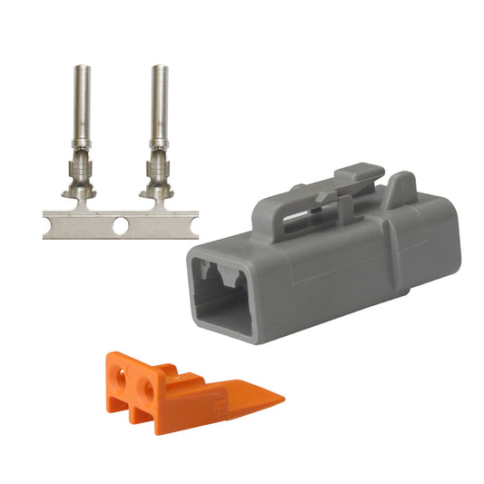 Pacer DTP Deutsch Plug Repair Kit  1412 AWG 2 Position TDTP06F2RS