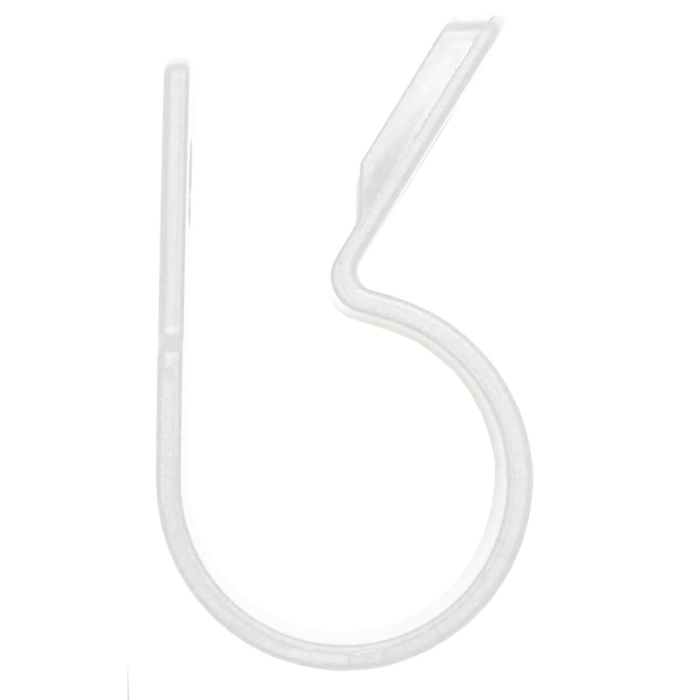 Pacer Nylon CClamps  316  Natural Color  25 Pack BCCH0325