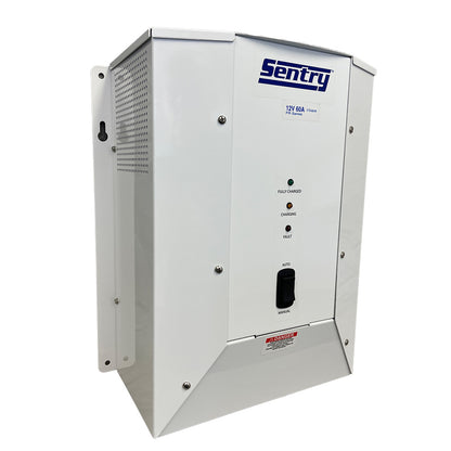 Sentry Marine Battery Charger 115230V Input 12VDC  60A  3Bank SFR12603X