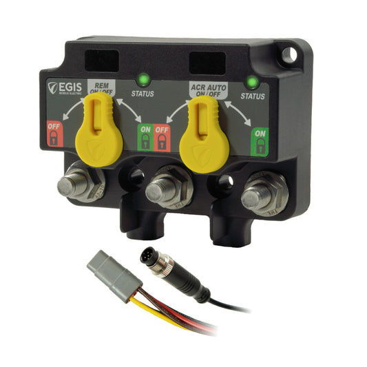 Egis Dual XD  NMEA 2000  RelayRelay wKnobs  8 Position DT 98218550