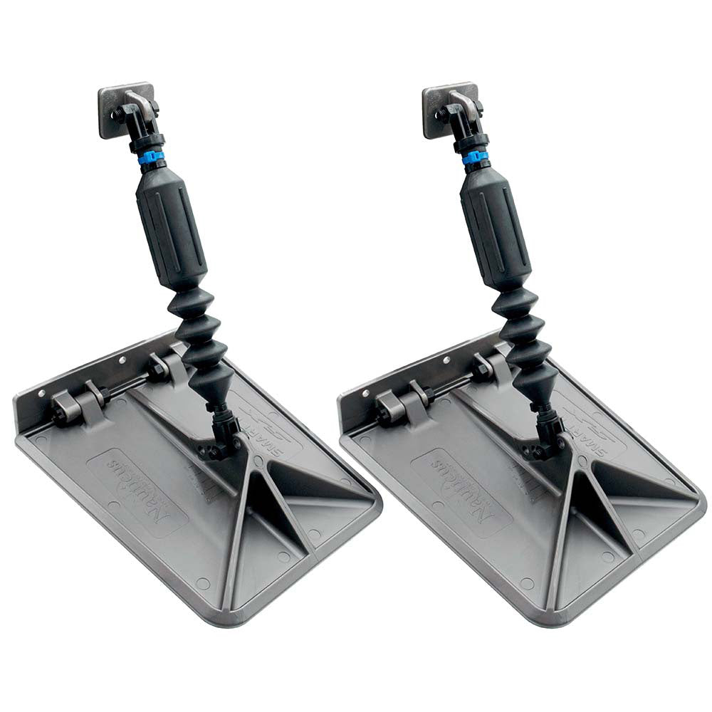 Lectrotab SX 95 x 10 Smart Tabs 1822 Boats w80lb Actuators  150240HP  Gunmetal Grey SXG951080