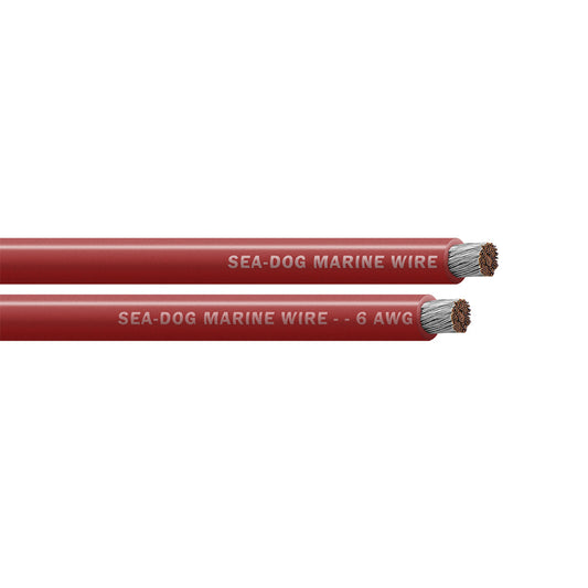 SeaDog 6 AWG Red Battery Cable  100 8006022