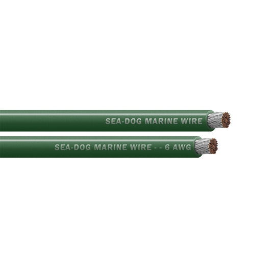 SeaDog 6 AWG Green Battery Cable  50 8006041