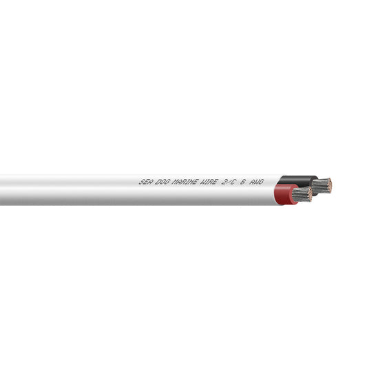 SeaDog 62 AWG Flat Duplex Wire RedBlack  50 8006201