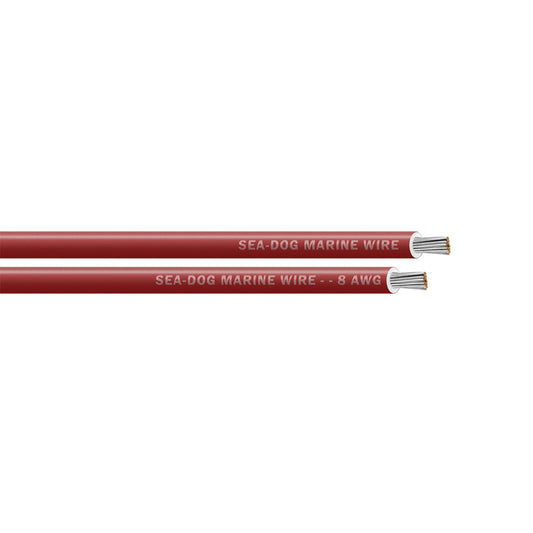 SeaDog 8 AWG Red Primary Wire  1000 8008029