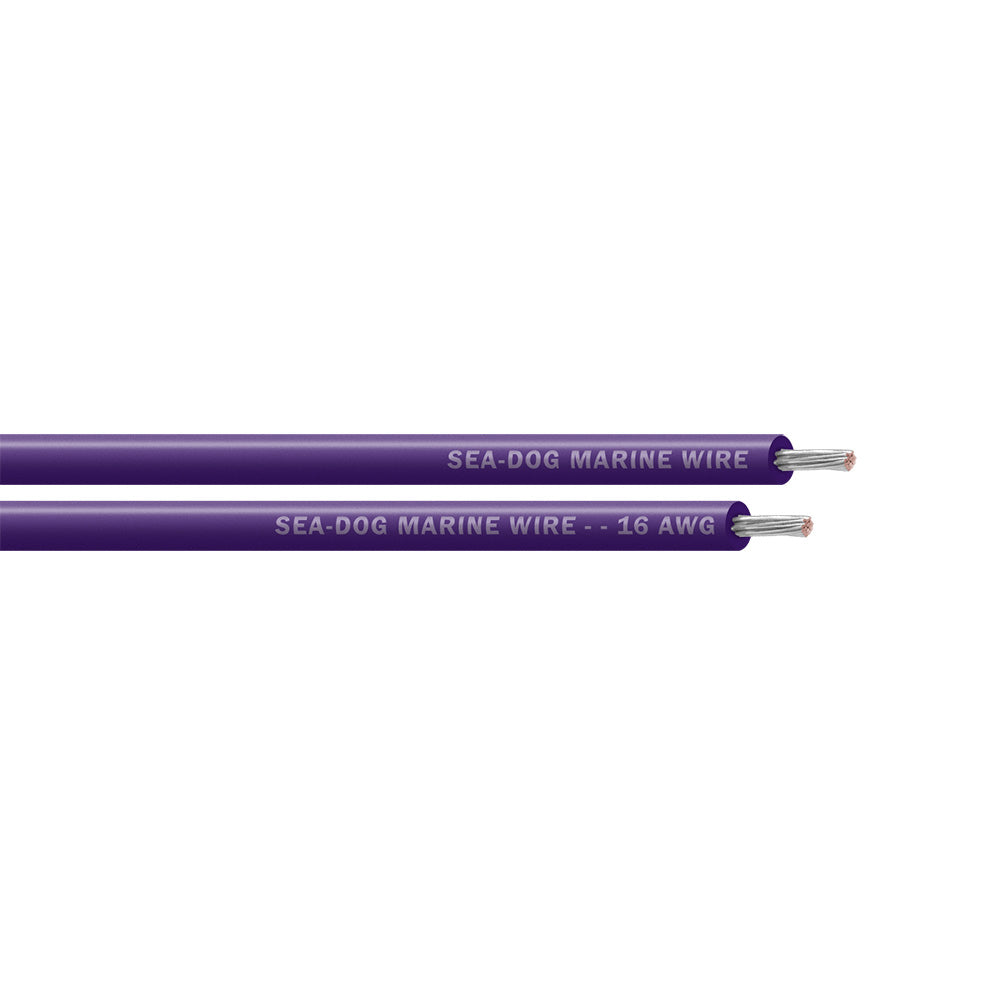 SeaDog 16 AWG Purple Primary Wire  100 8016102