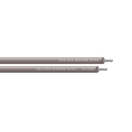 SeaDog 16 AWG Grey Primary Wire  500 8016117