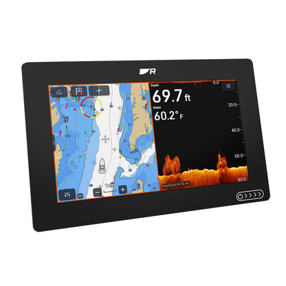 Raymarine Axiom 2 RV 9 ChartplotterFishfinder wRealVision 3D Sonar Lighthouse North America Chart  RV100 Transducer