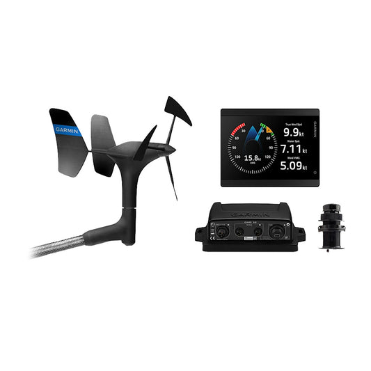 Garmin GMI 40 Wired Sail Pack  52mm  GMI 40 Marine Instrument gWind Wired  DST820 Transducers 0100341110