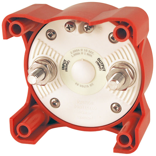 Blue Sea 9004e eSeries Battery Switch Single Circuit ONOFF wAlternator Field Disconnect 9004E
