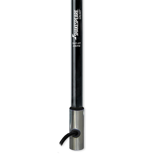 Shakespeare 5421XT 4 Black AM  FM Antenna 5421XT