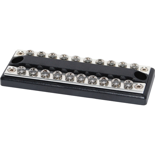 Blue Sea 2702 DualBus 100AMP Common BusBar 10 x 832 Screw Terminal 2702