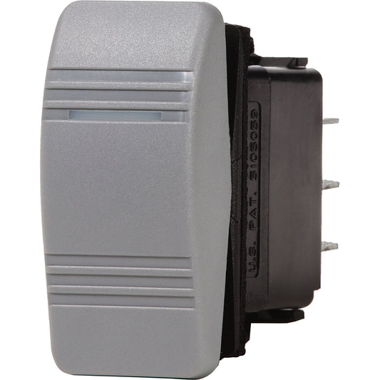 Blue Sea 8221 Water Resistant Contura III Switch  ONOFFON  Grey 8221