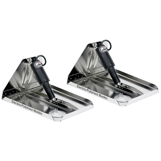 Lenco 18 x 14 Heavy Duty Performance Trim Tab Kit wo     Switch Kit 12V 15044101