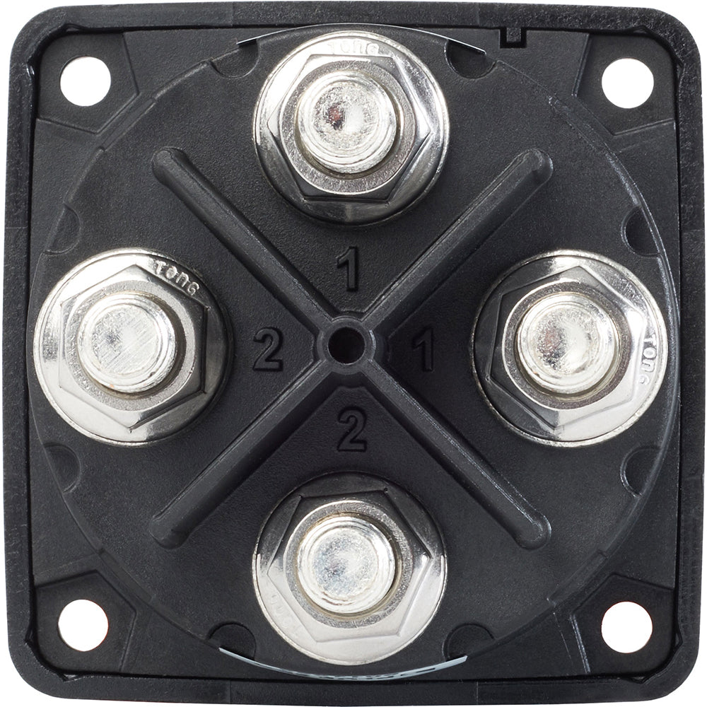 Blue Sea 6010200 Battery Switch Dual Circuit  Black 6010200