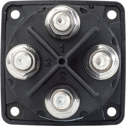 Blue Sea 6010200 Battery Switch Dual Circuit  Black 6010200